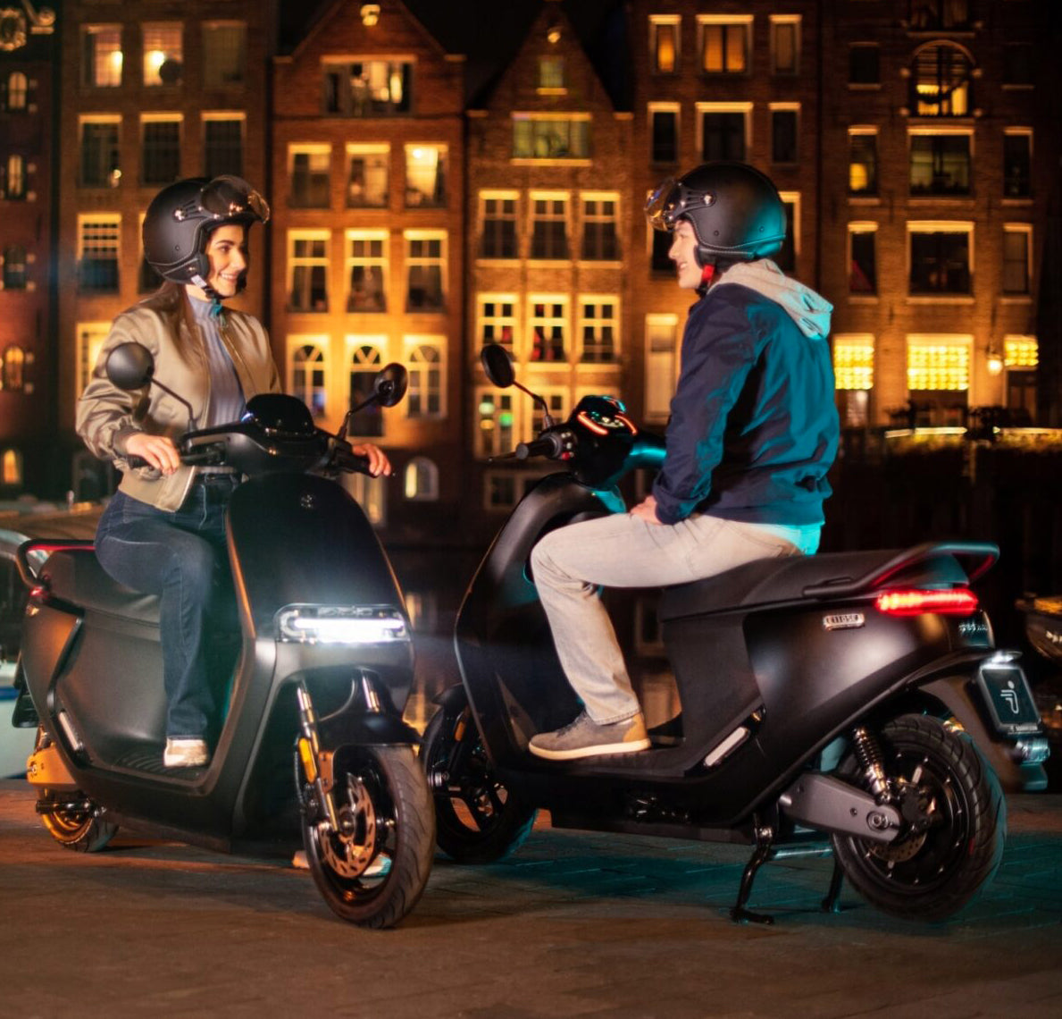 Evening promotion, night rental of an electric scooter!